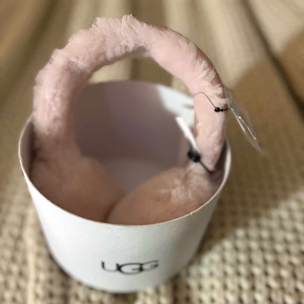 Ugg Soft Pink Plush Earmuffs - image 3